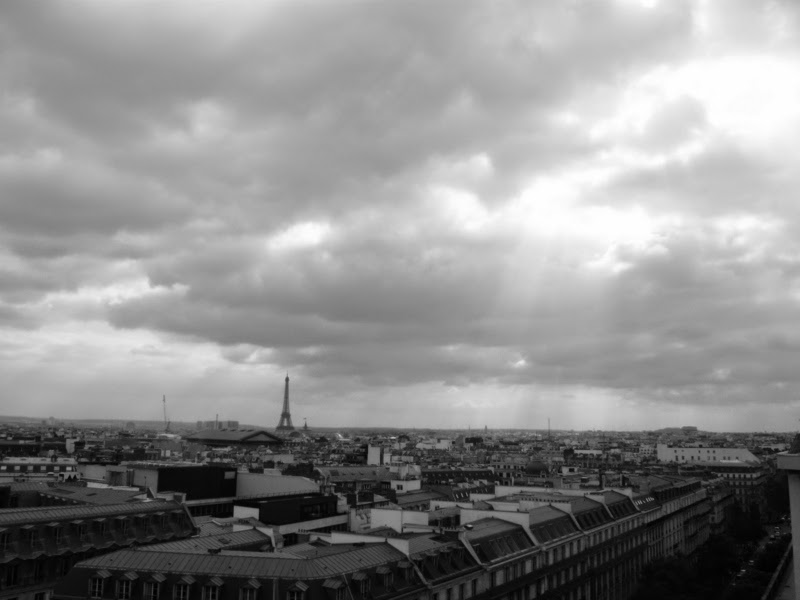 Vue panoramique de Paris - Galeries Lafayette Haussmann