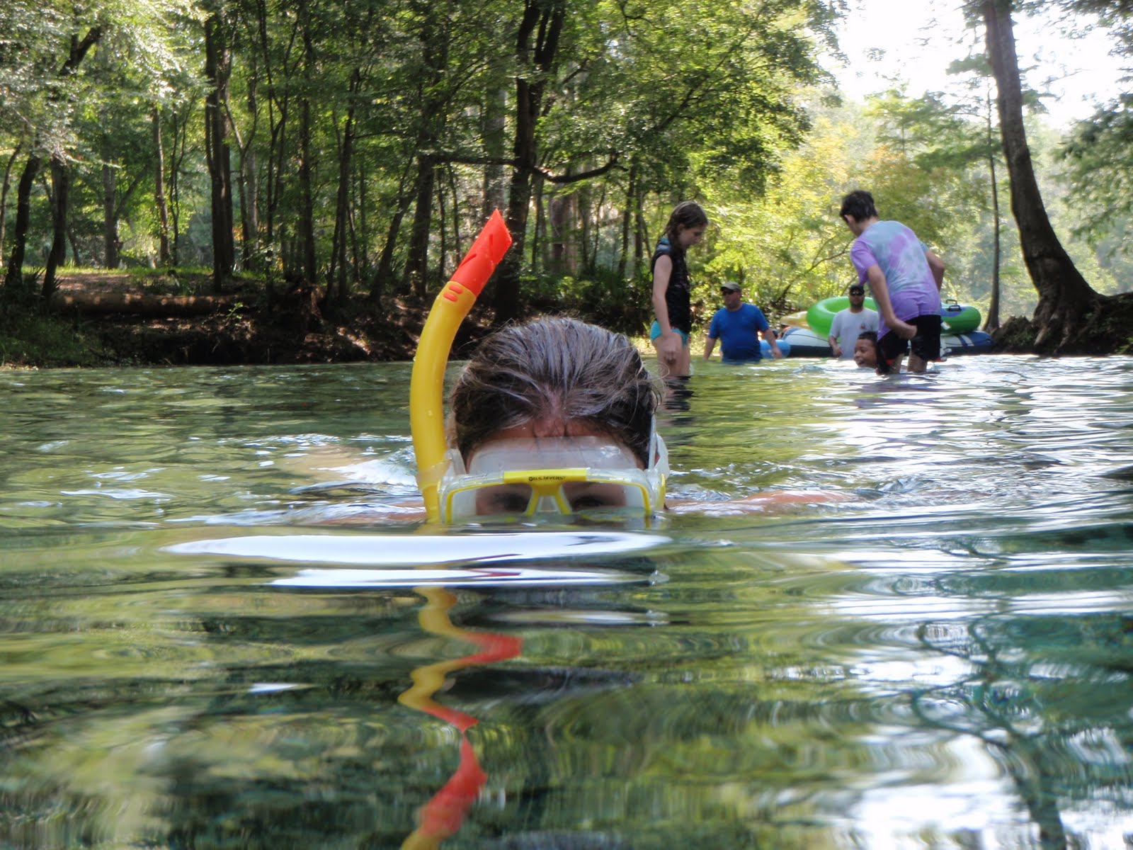 The Flying Mullet Ginnie Springs Camping