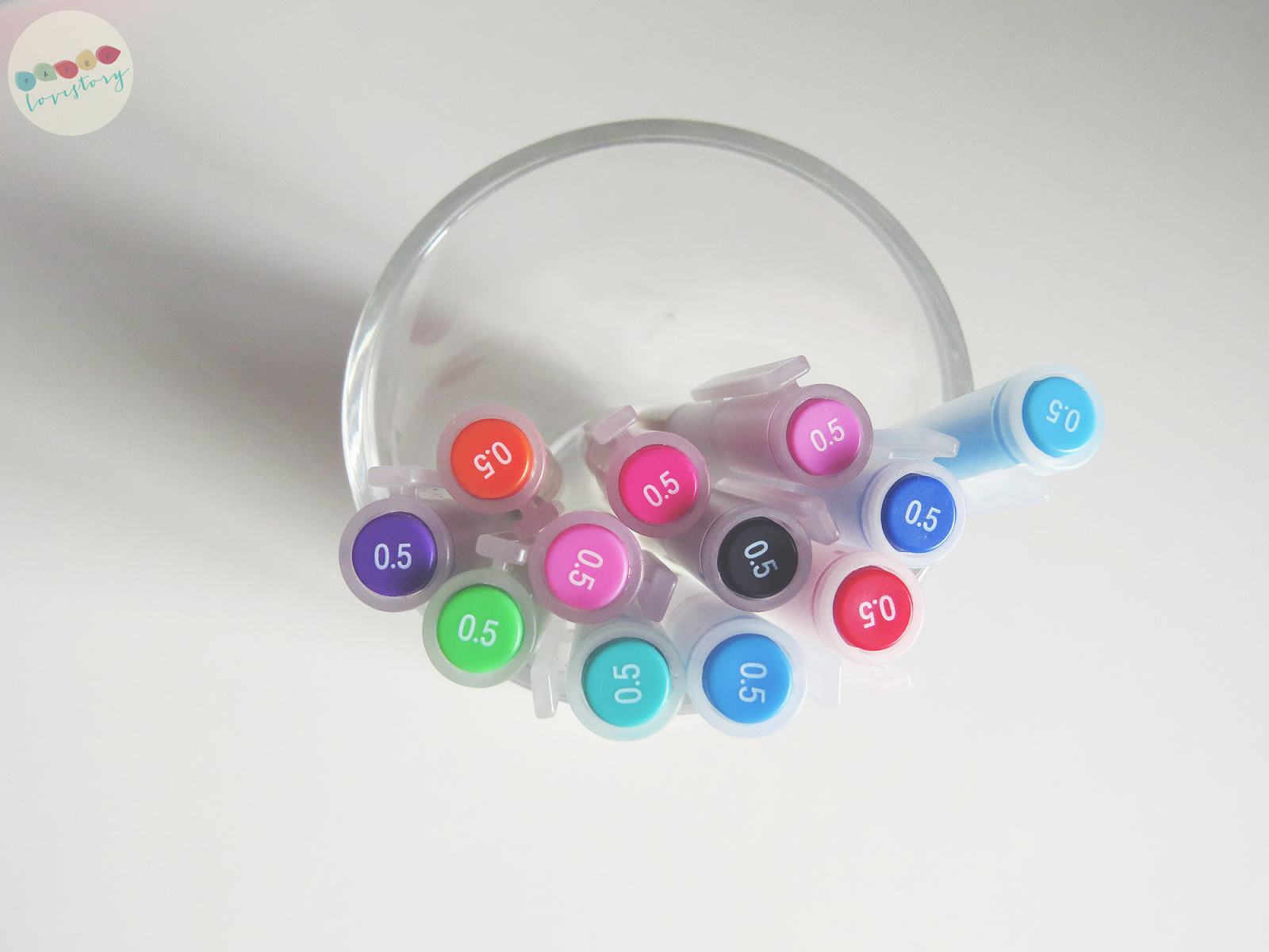 Muji Style Color Gel Pens (12 Pcs) – Pencil Box Factory