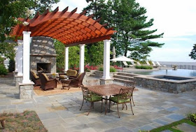 Patios y Jardines : DISEÑO DE PERGOLAS PARA JARDIN