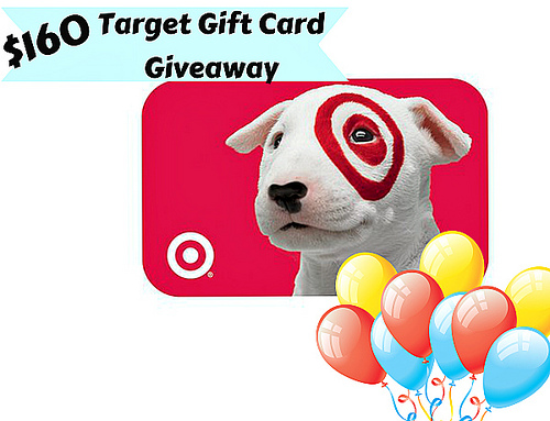 It’s a great day for a giveaway! $160 Gift Card to Target up for grabs!