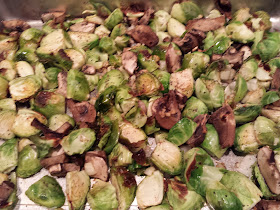 Deidra Penrose, brussel sprouts, mushrooms, clean eating, health and fitness coach, 7 star elite team beach body coach, healthy side dish recipe, healthy vegetables, weight loss, team beach body, 21 day fix recipe, t25 recipe, summer dish recipe, diet, beach body challenge