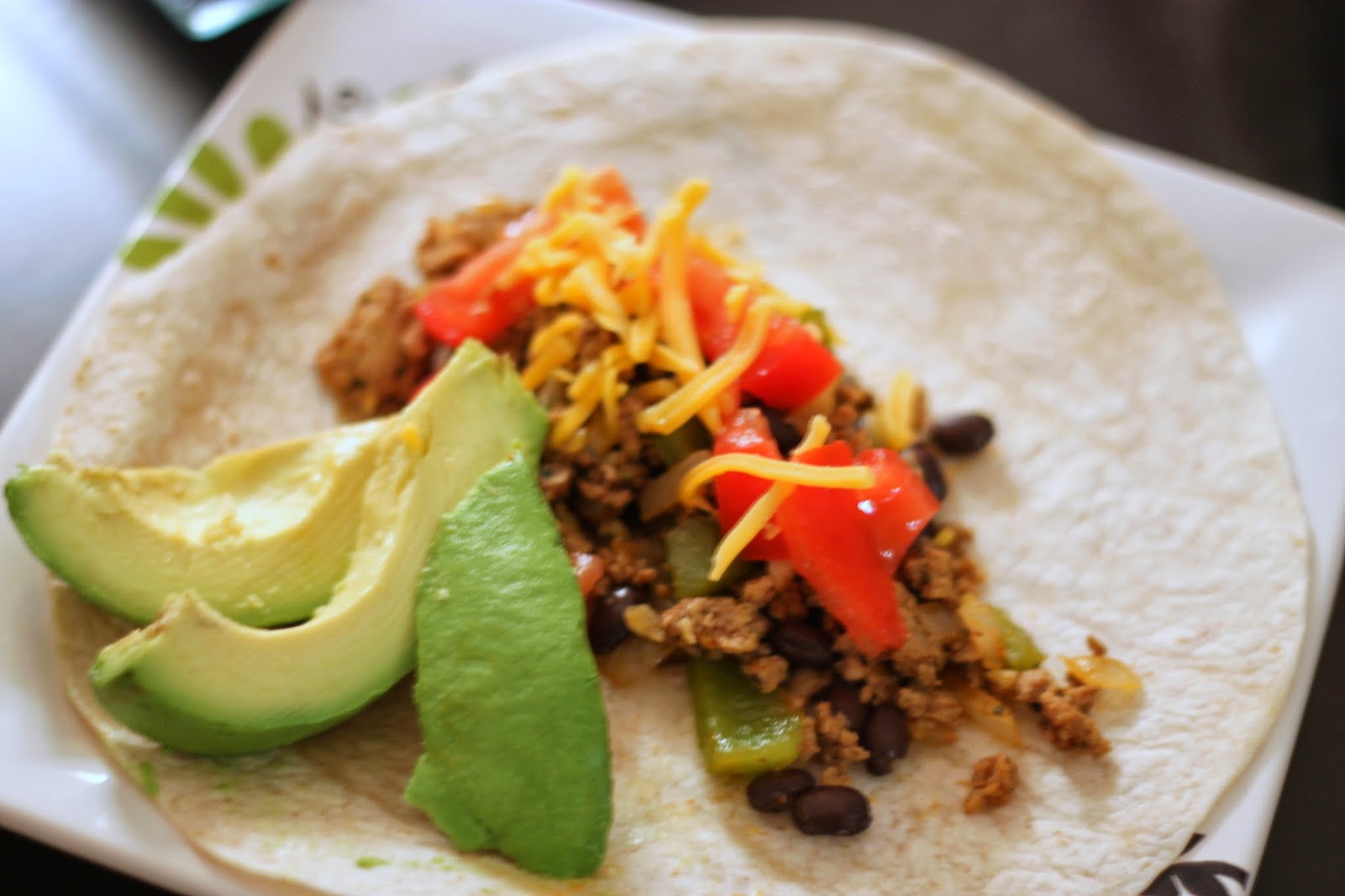 Brunch N' Cupcakes {Dinner Black Bean Turkey Tacos}
