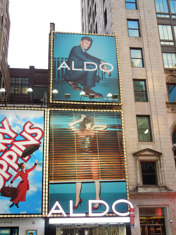 Daily Billboard Aldo Shoes 40 years billboards