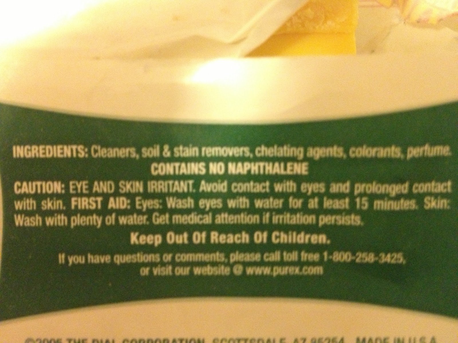 The DIY Guinea Pig Basic Laundry Detergent