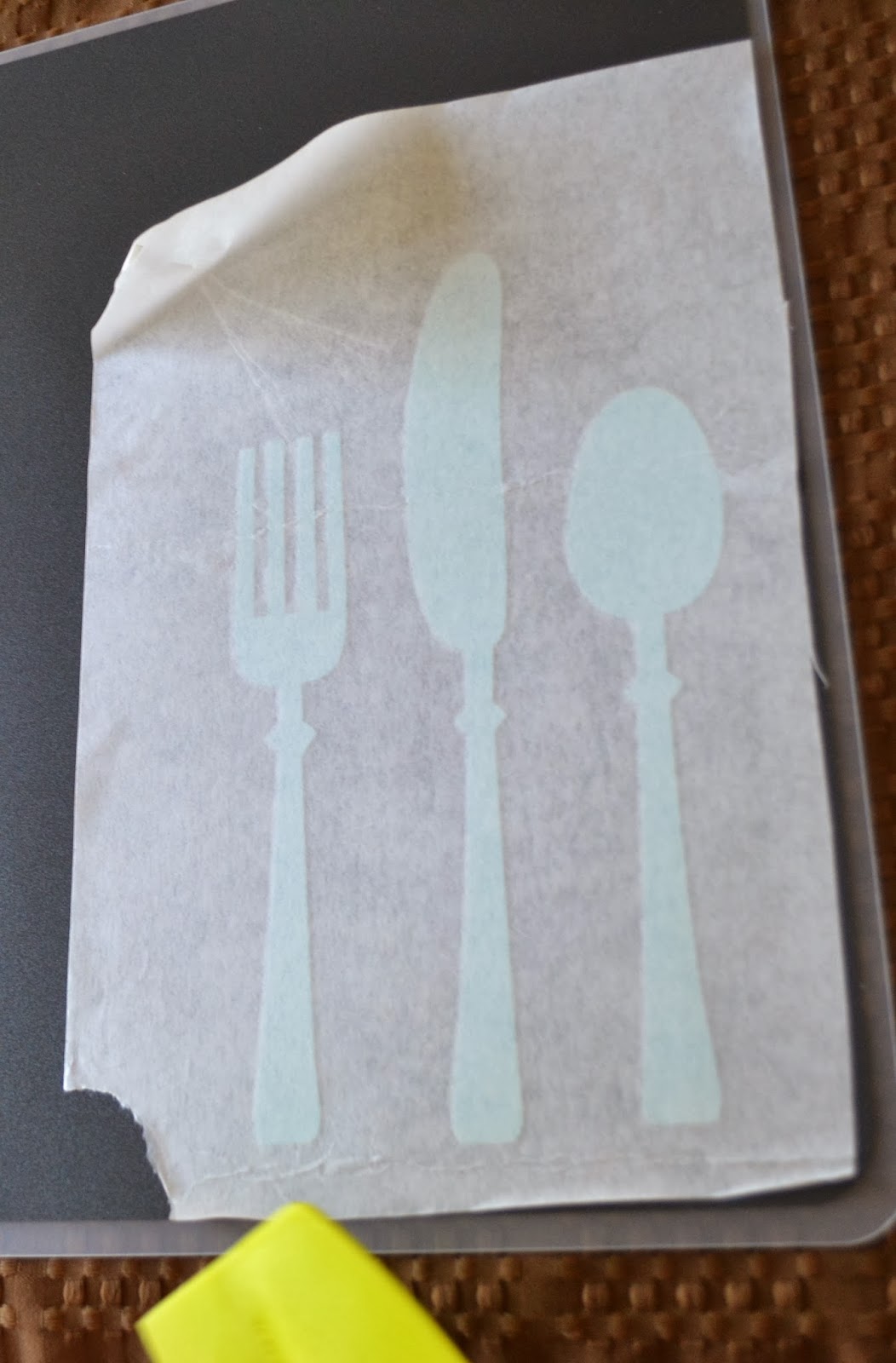 Make It Scrappin Chalkboard Vinyl Placemats