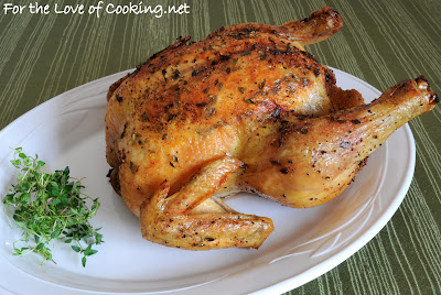 Garlic and Thyme Roasted Chicken