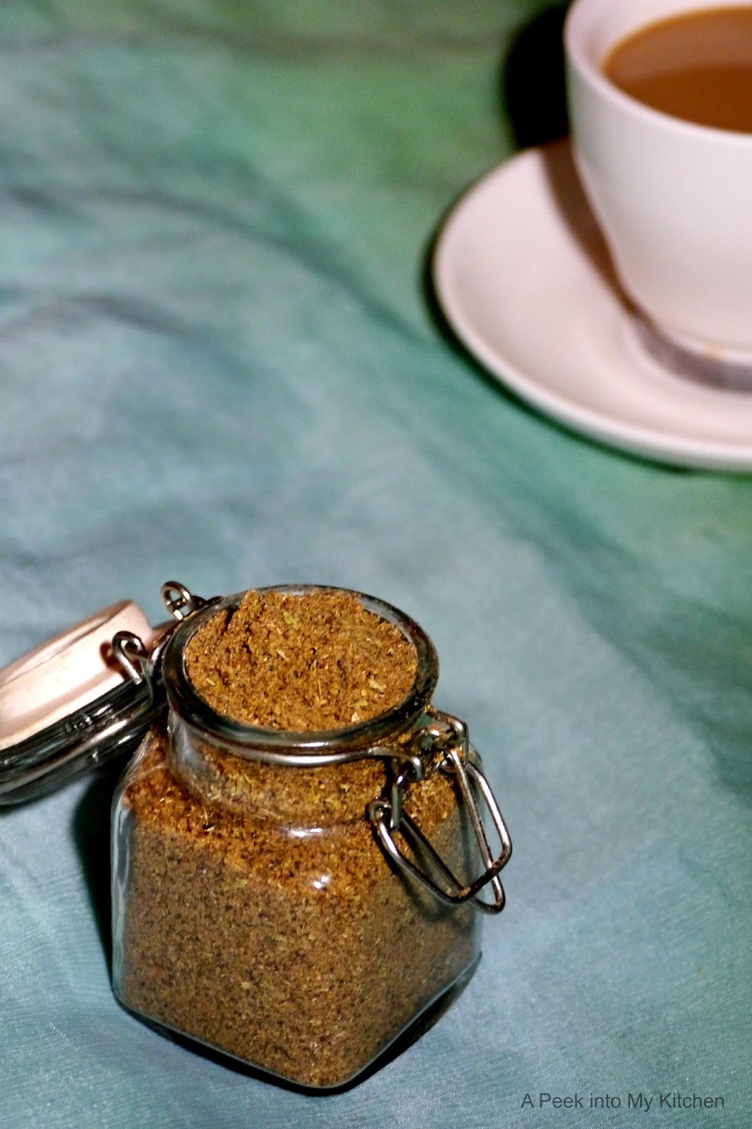 A Peek into My Kitchen Chai (Tea) Masala Spice Mix / Blend Day 31