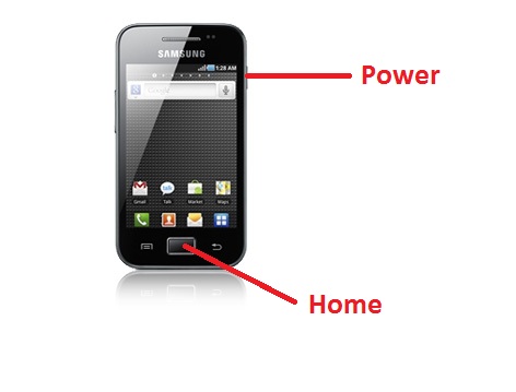 : How to take screenshot of samsung galaxy ace s5830 version 2.3.4