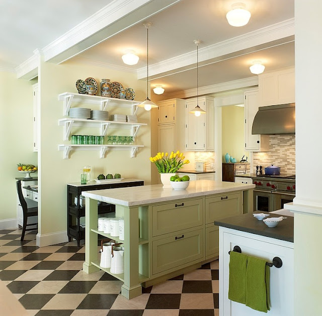 Amerikanischer Landhausstil – zeitlos klassische Einrichtung von Wohnzimmer, Esszimmer und Küche