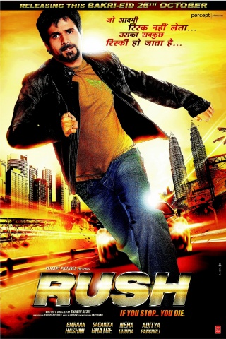 RUSH (2.012) con EMRAAN HASHMI + Jukebox + Sub. Inglés  Rush+2012+Bollywood+Film+Poster