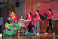 ksatria lion dragon dance troupe barongsai surabaya