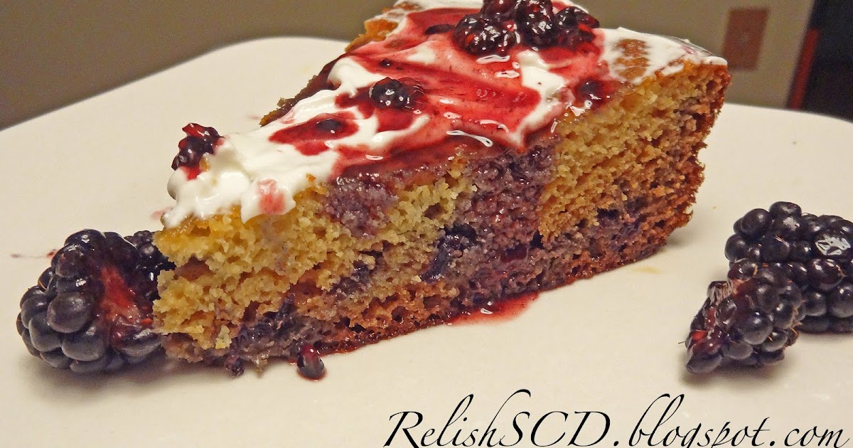 Salted Paleo Blackberry Honey Butter Cake