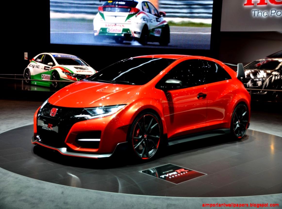 The Car Fan Site Honda Civic Type R Concept Reveal at Paris Road The Car Fan Site Honda Civic Type R Concept Reveal at Paris Road