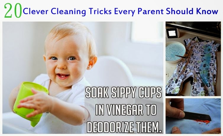 20 Clever Cleaning Tricks Every Parent Should Know