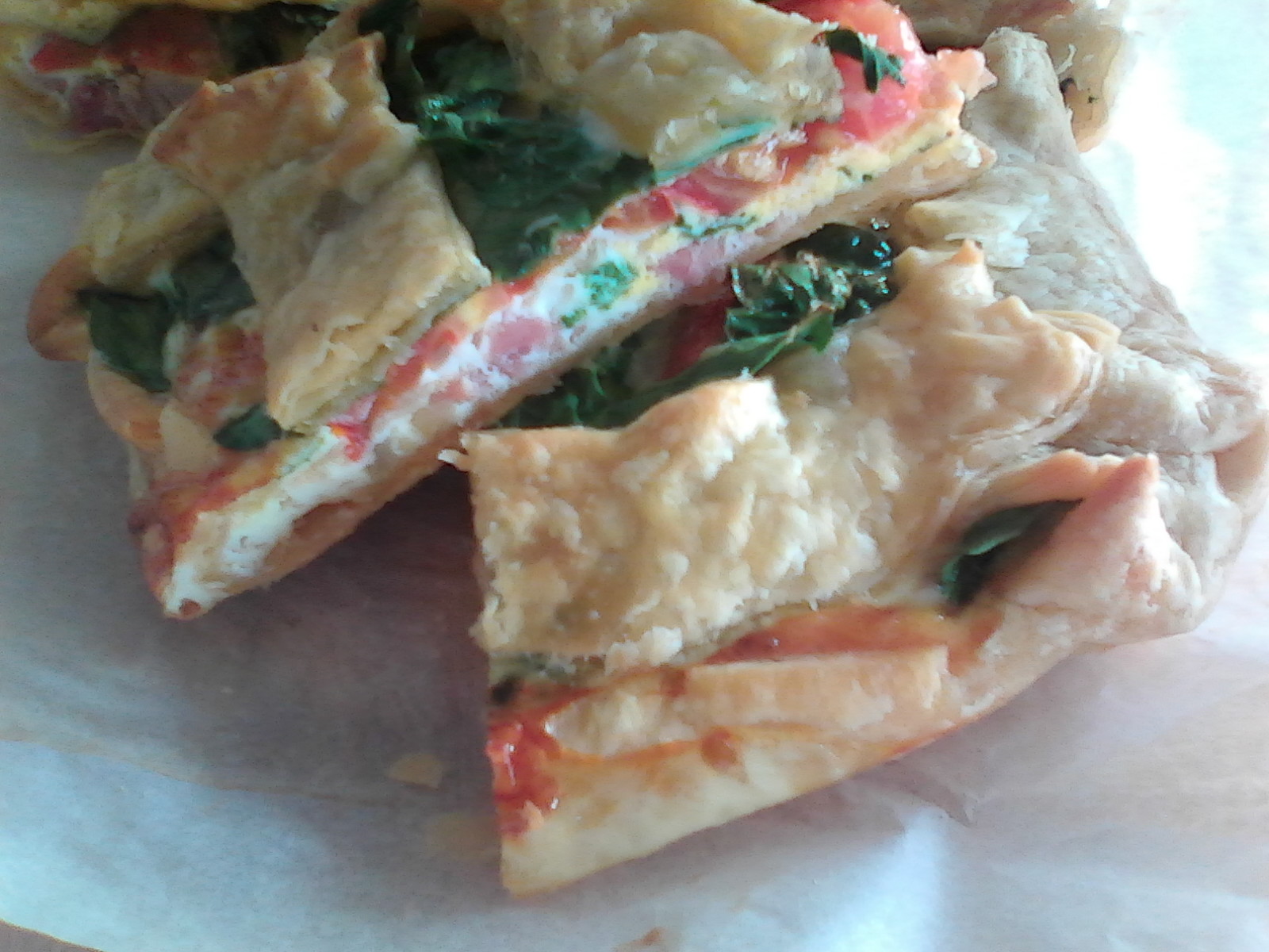 a hopeful nature: Rustic Ham and Egg Pie