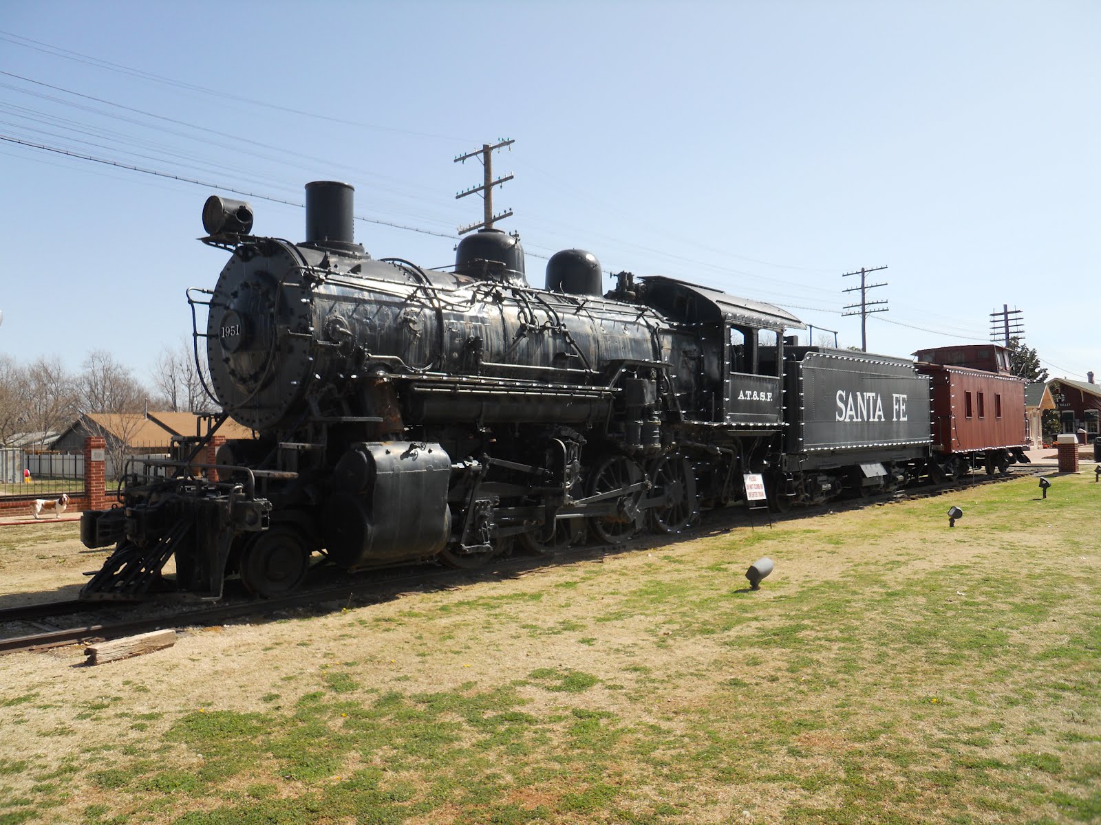 Hicks Car Works Dave's Depots AT&SF Depot, Pauls Valley, Oklahoma