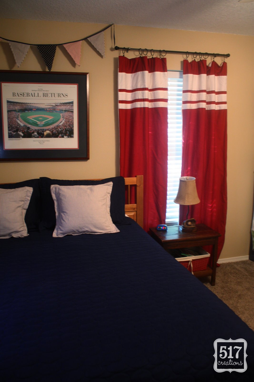 517 Creations Curtains For The Boy S Room