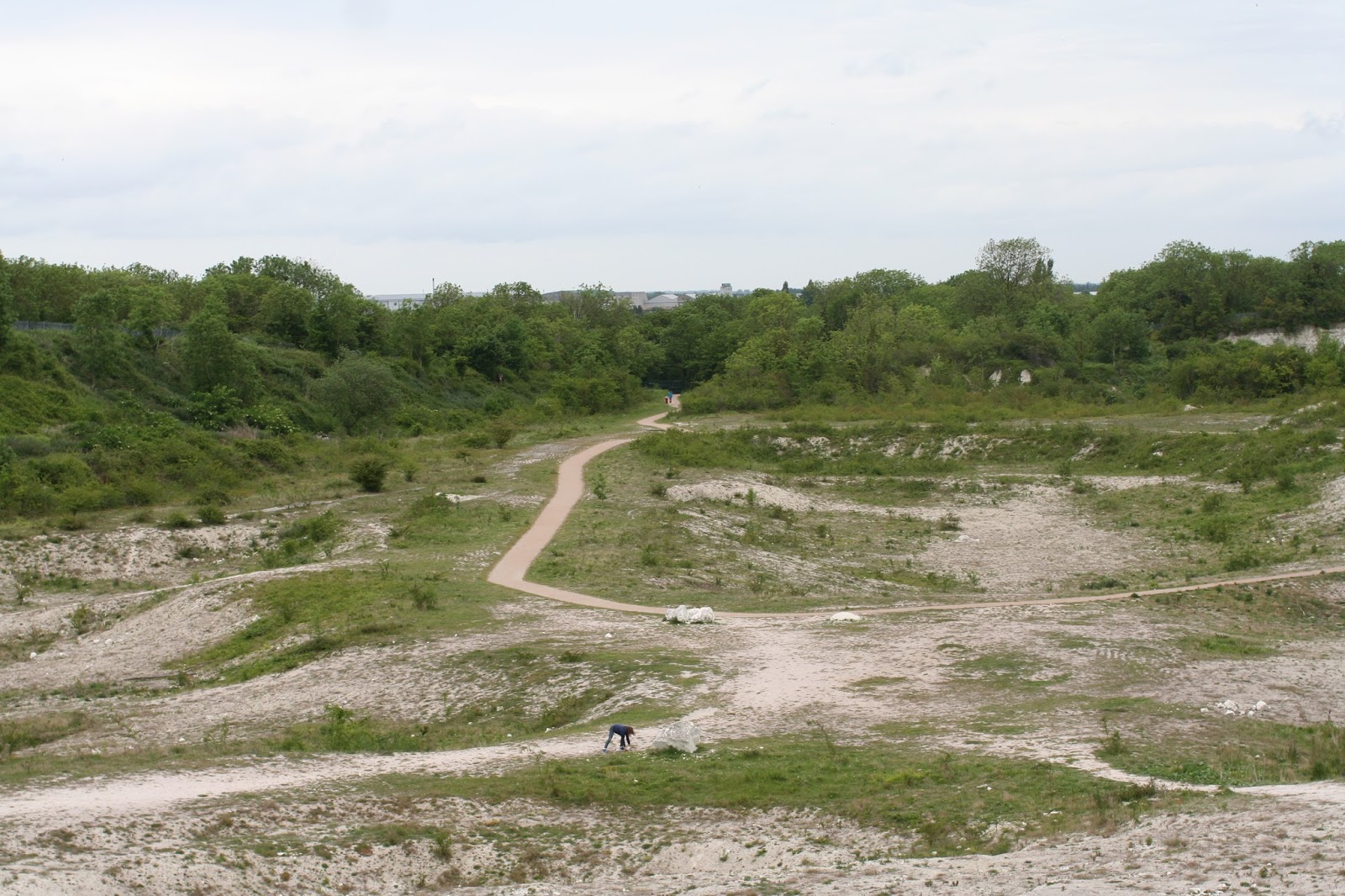 crazy cambridge mum Walk at the Chalk Pits
