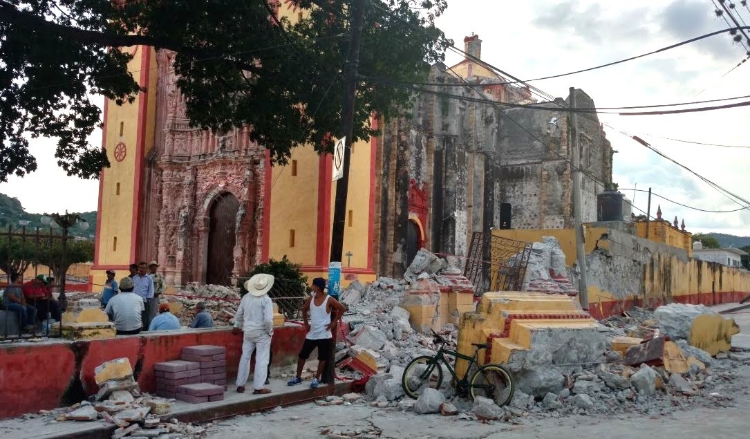 colonialmexico Mexico earthquake damage in Morelos — update