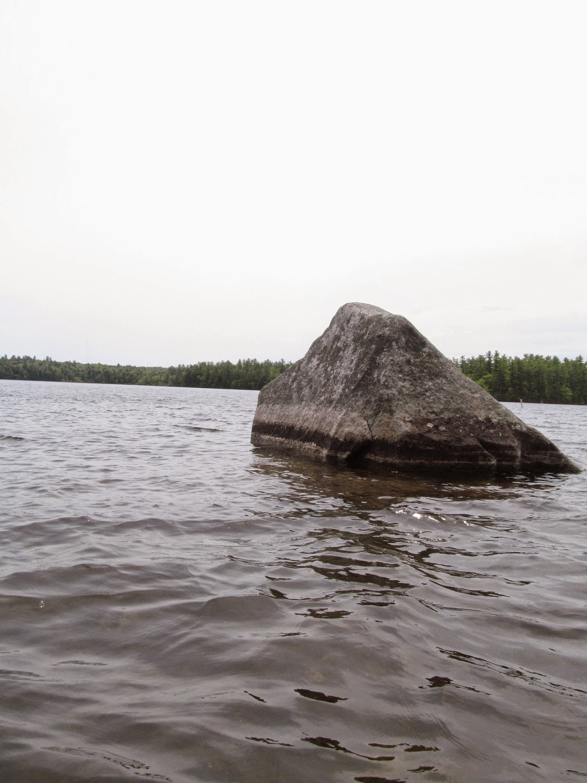 Recreational Kayaking in Maine Hancock Pond, West Sebago, Maine
