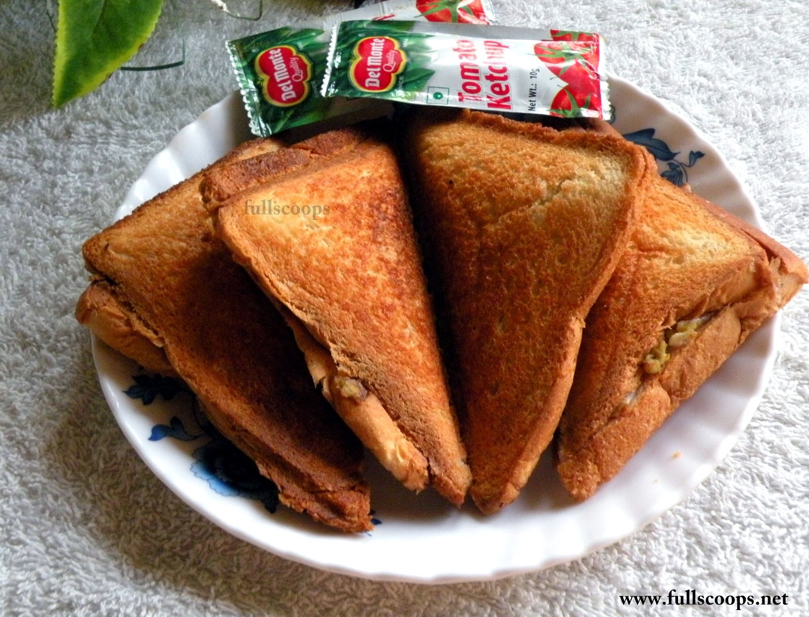 Grilled Bread Sandwich Full Scoops A food blog with easy,simple