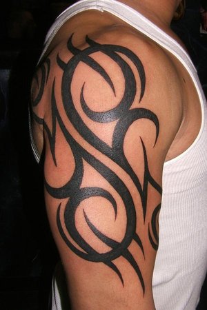 tribal back tattoos for men Tribal Sleeve Tattoos