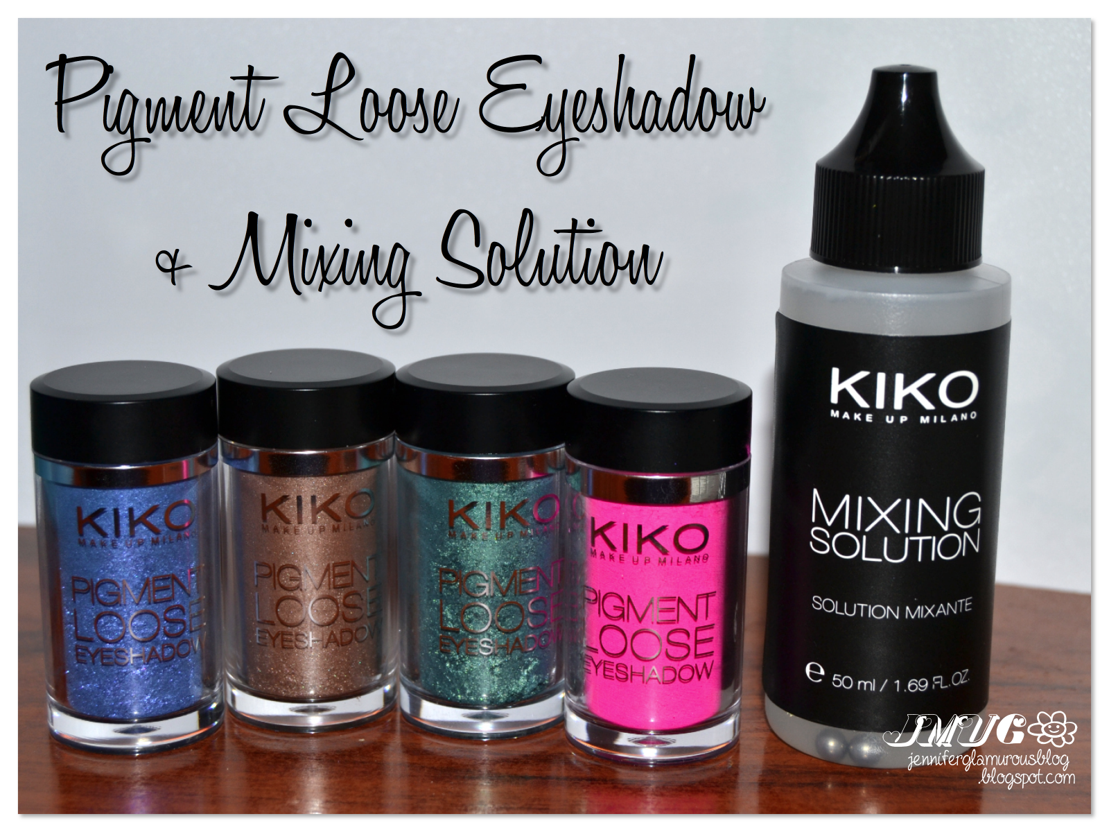 ♥ Jennifer Make Up Glam ♥ * REVIEW Pigment Loose Eyeshadow + Mixing