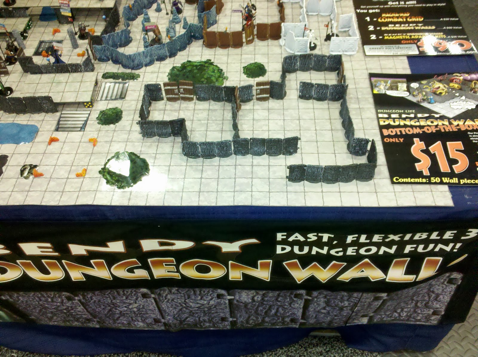 Bendy Dungeon Walls