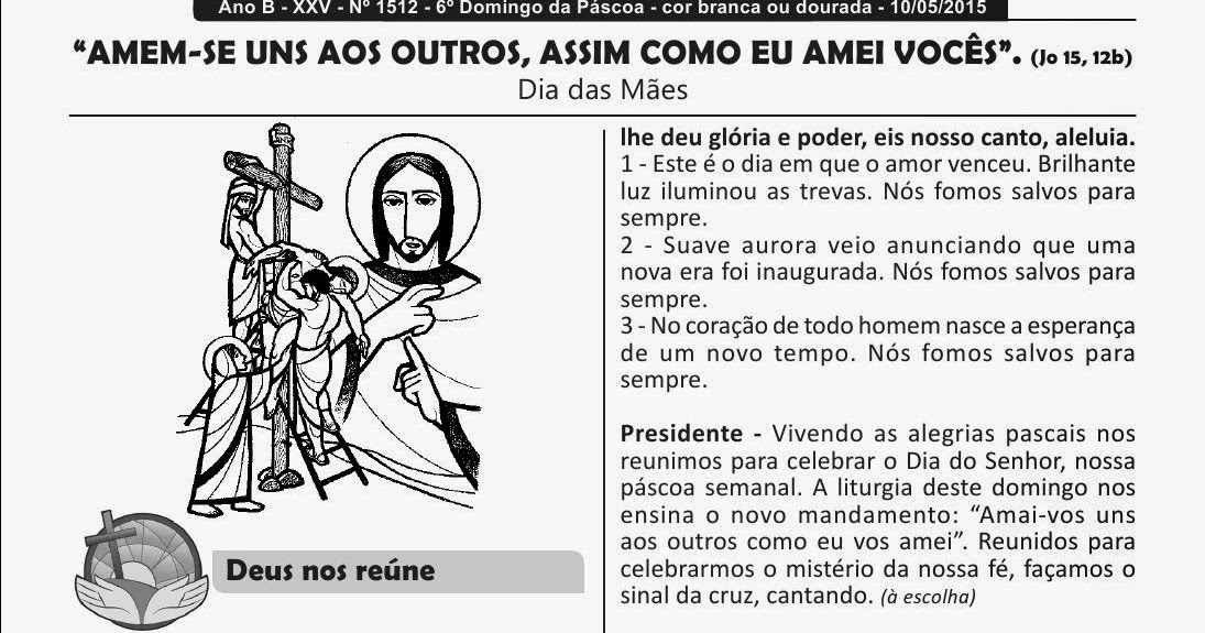 ANIMAÇÃO DE MISSAS GRUPOS DE CANTOS 10052015 O DIA DO SENHOR