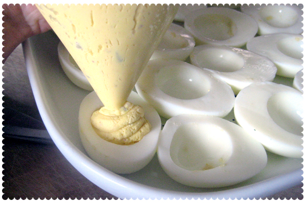 recipe for crazy blog: Creamy Deviled Eggs