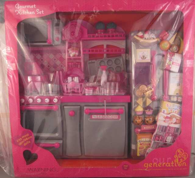 Our Generation "Jenny and Her Gourmet Kitchen" Set The Toy Box