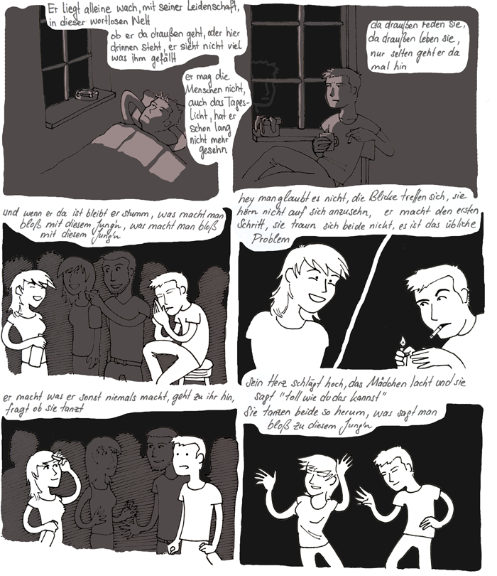 Birnehelene verspäteter Beitrag ComicCollab 031 "Musik"