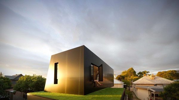 luxury-homes in sunlight