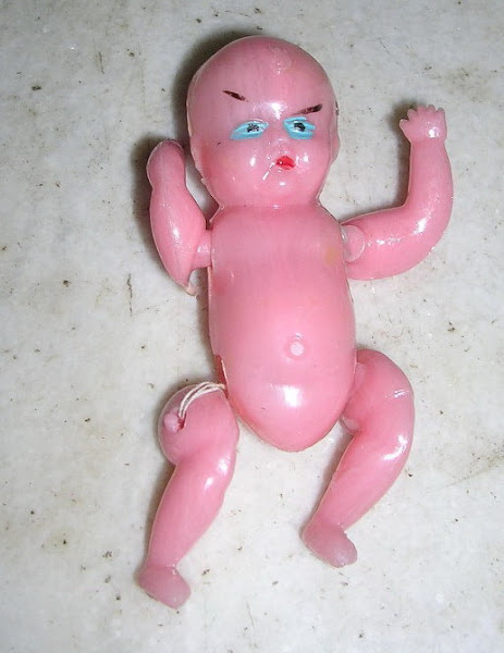 c. 1969 Greek Plastic Mini Baby