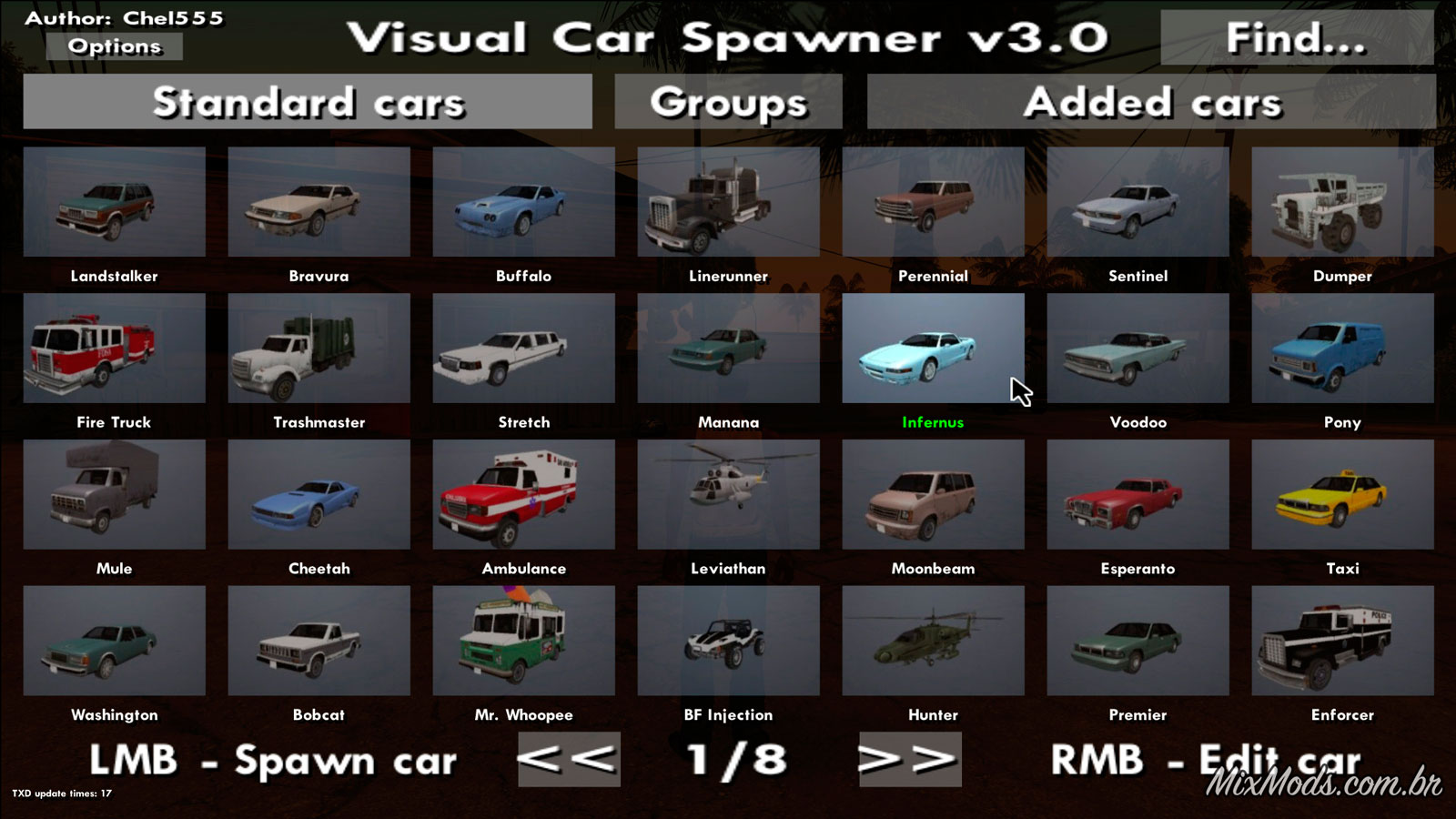 Código de carros de luxo para GTA San Andreas! - Palpite Digital