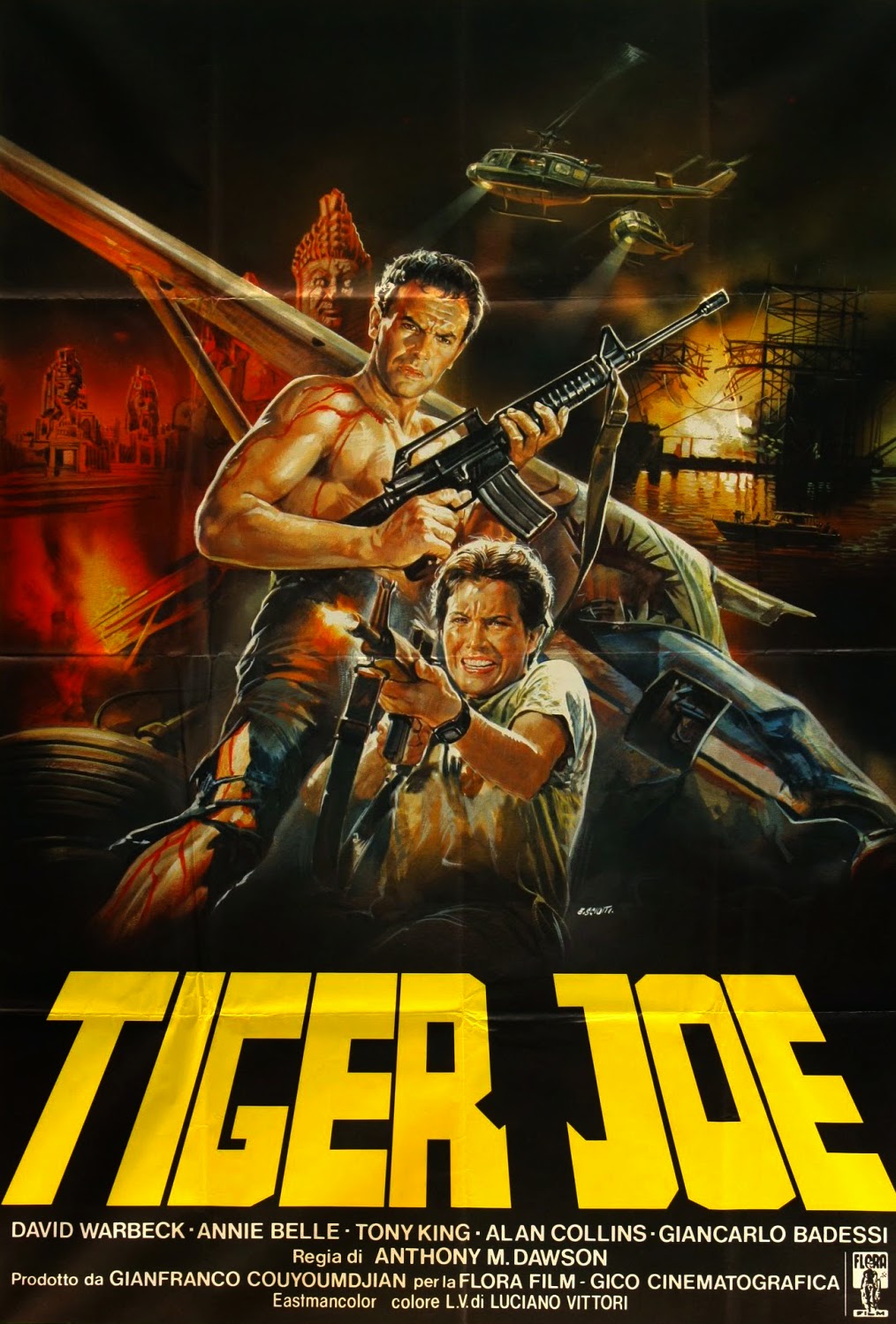 the tiger hunter movie what rifle