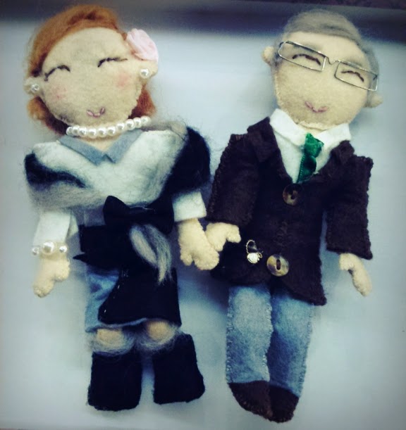 muñecos de fieltro personalizados