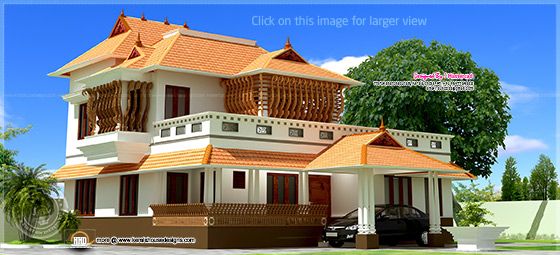 Traditional Kerala house