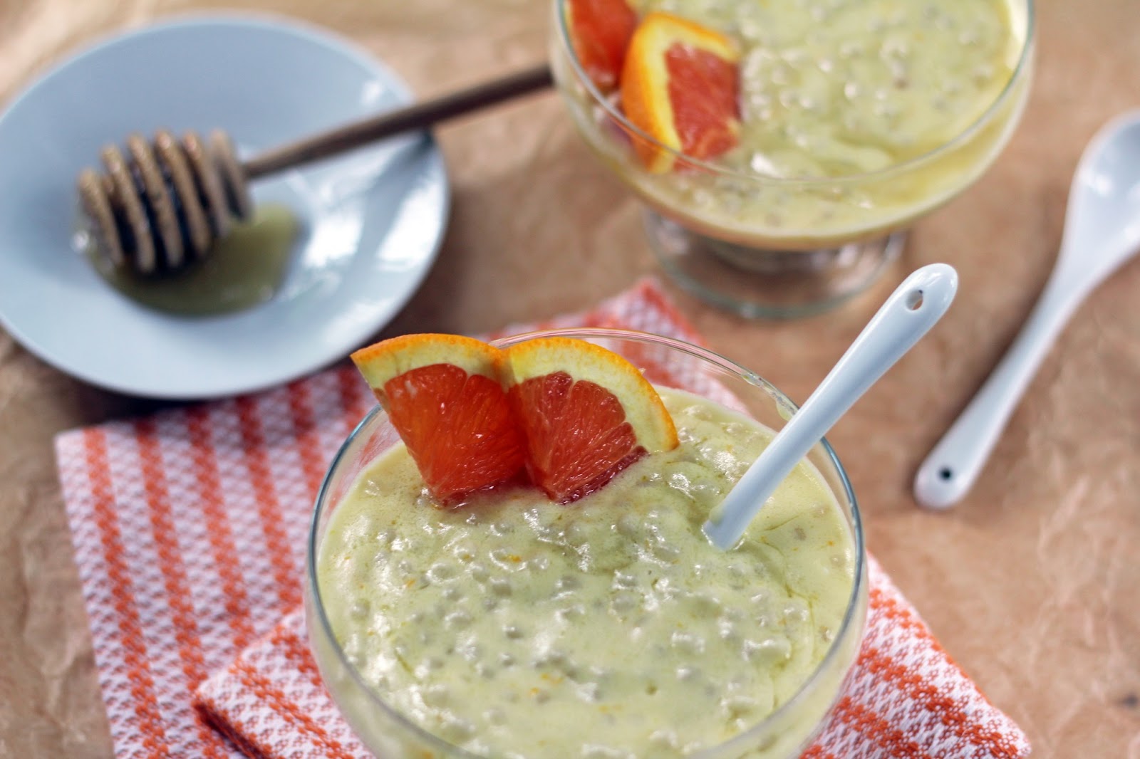 Blue Kale Road OrangeScented Couscous Pudding and Jerusalem’s Burnt