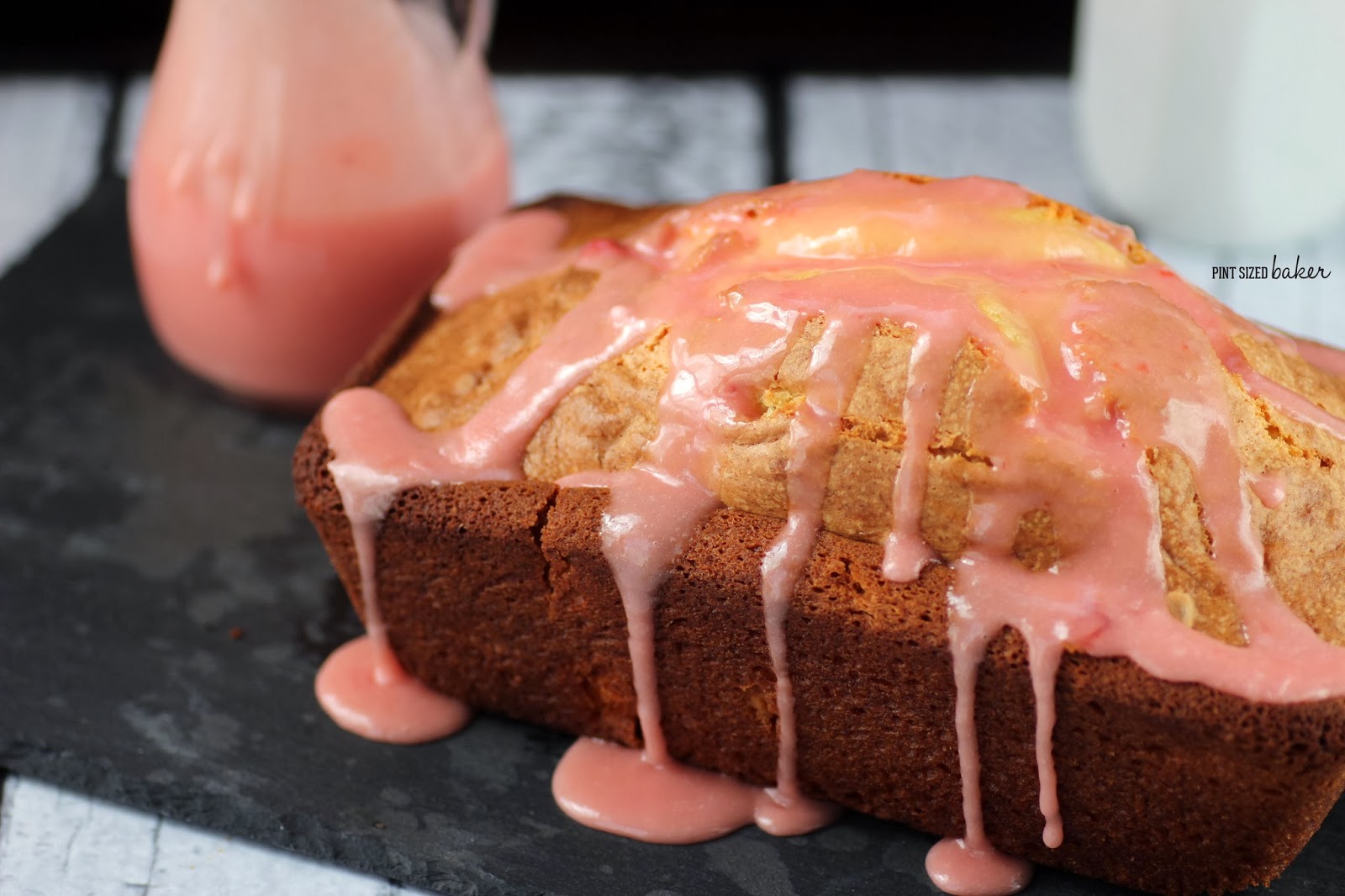 Coconut and Pineapple Pound Cake with Strawberry Glaze 3 Brighten up your pound cake with #outshine Fruit Bars