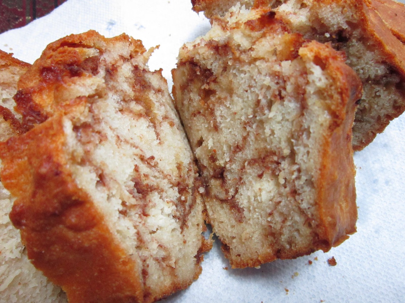 Redeeming Recipes Cinnamon Swirl Butterscotch Beer Bread