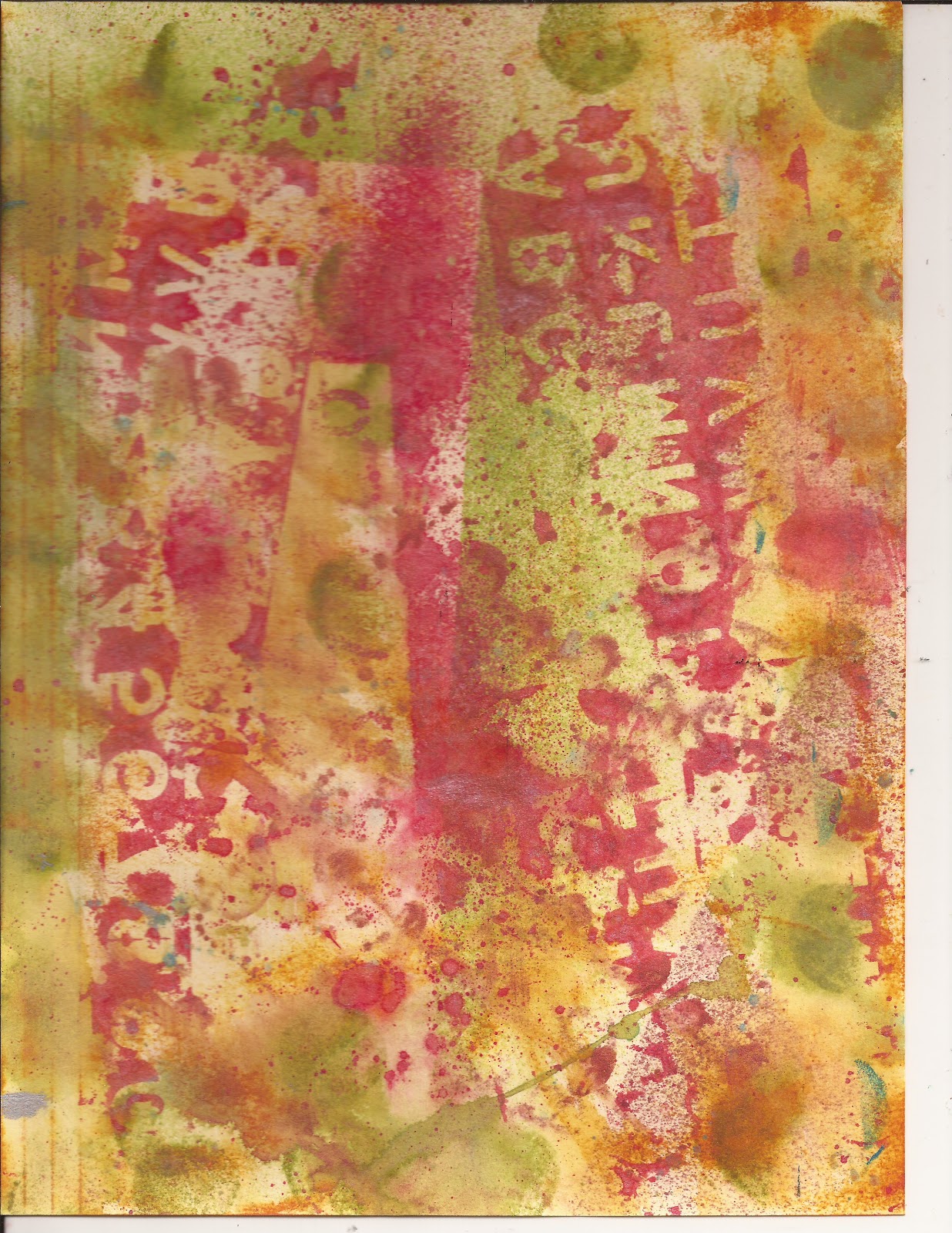 Painted Paper