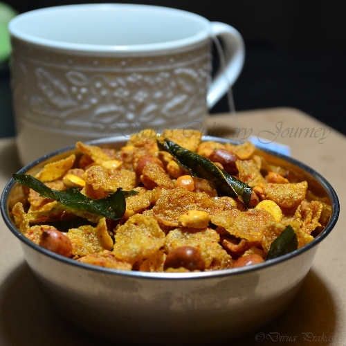 Divya's culinary journey Corn flakes mixture