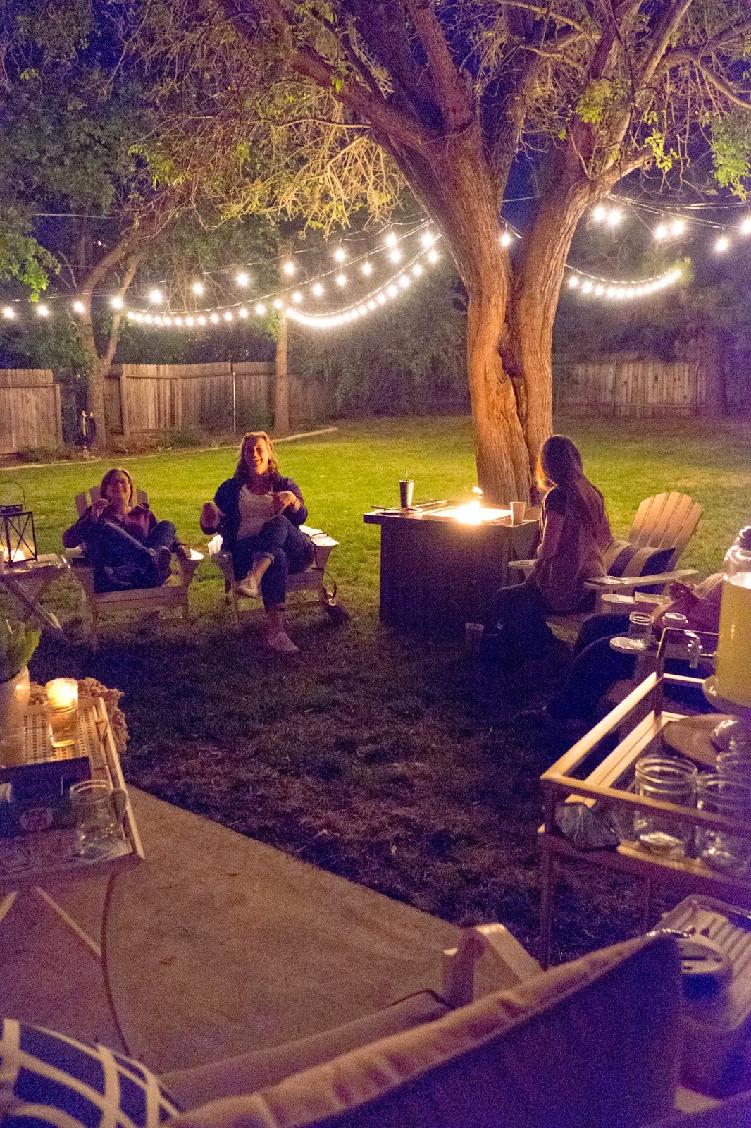 Domestic Fashionista: Girl's Night In: Backyard Game Night