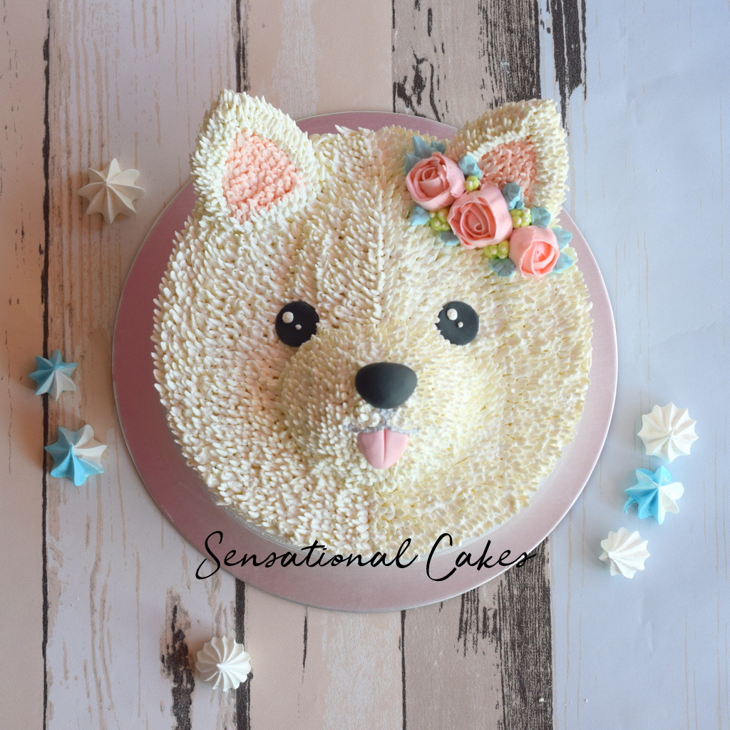 dog cake theme