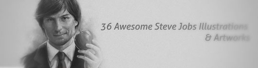 36 Awesome Steve Jobs Illustrations & Artworks