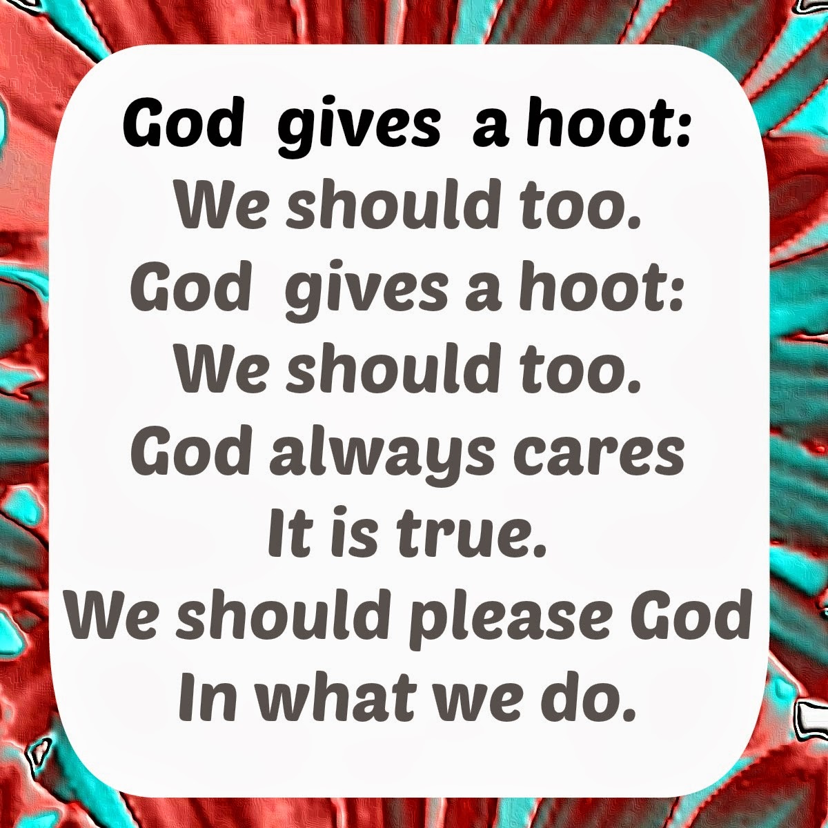 Who Gives A Hoot Flashcards Songbook