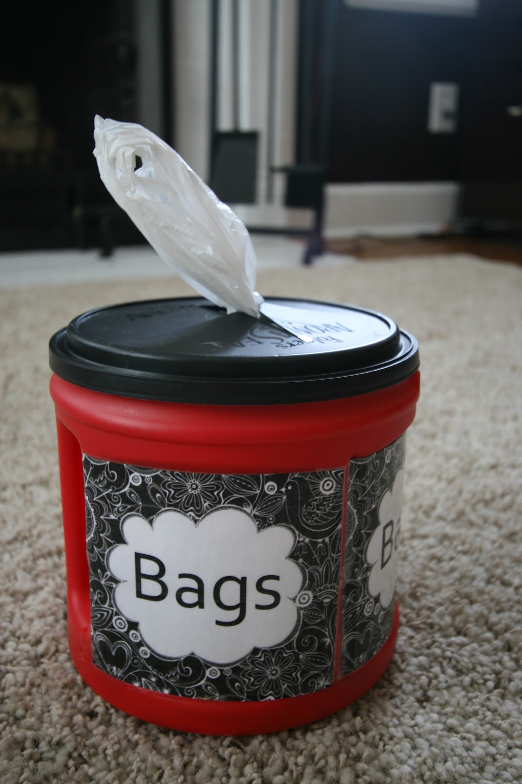 Pinspired: Makeover Monday: Plastic Bag Container & Snack Container