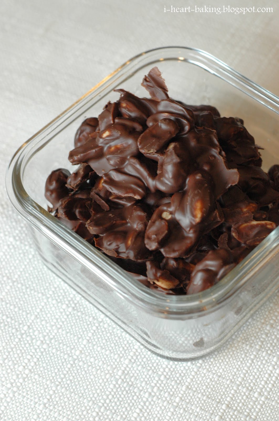 i heart baking! chocolatepeanut butter ice cream with chocolate covered peanuts